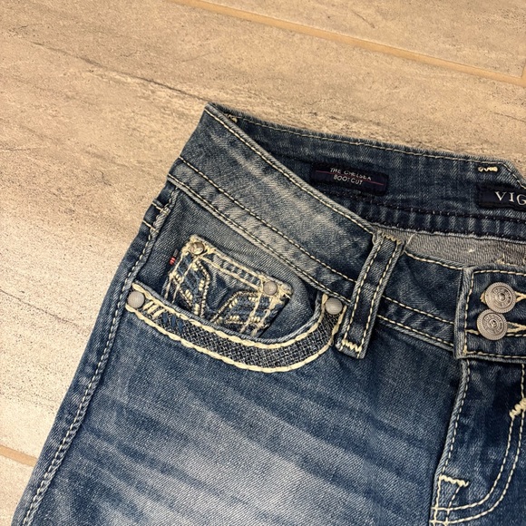 Vigoss Chelsea Slim Boot Jeans - Picture 2 of 8